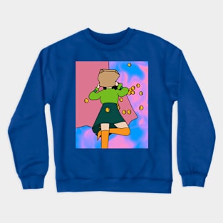 Crazy Abstract Modern Art Crewneck Sweatshirt